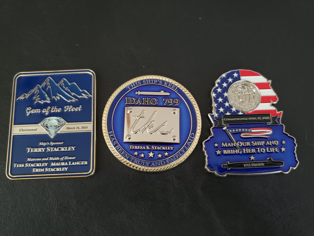 PRE-ORDER - 3 PIECE SET of Commerative Coins