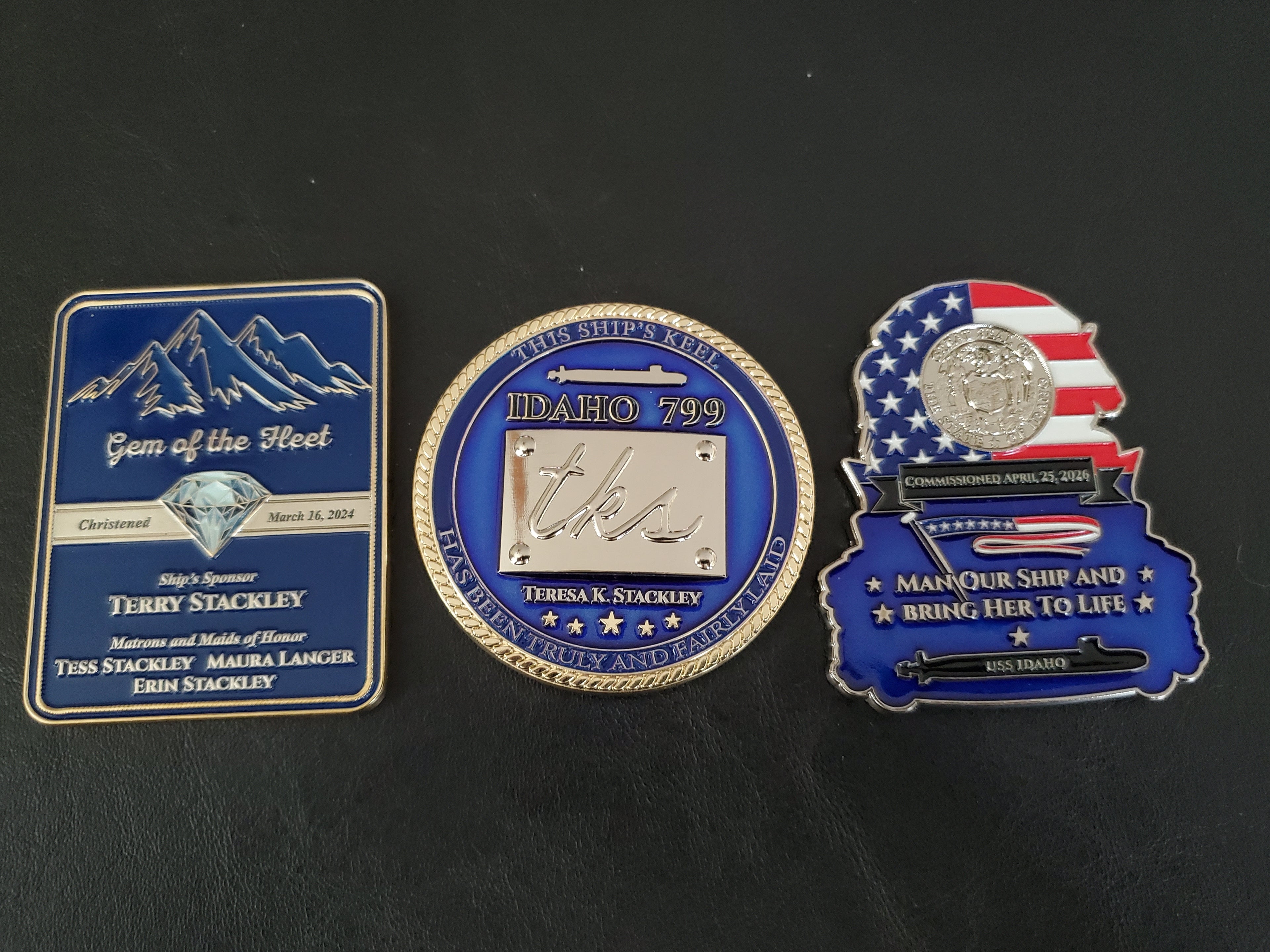 PRE-ORDER - 3 PIECE SET of Commerative Coins