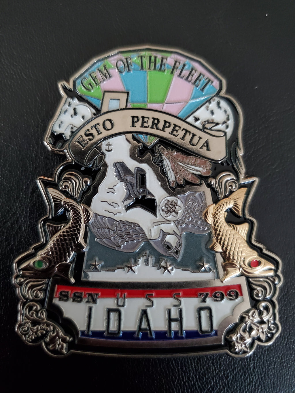 PRE-ORDER - Commerative Coin #3 - COMMISSIONING of the USS IDAHO