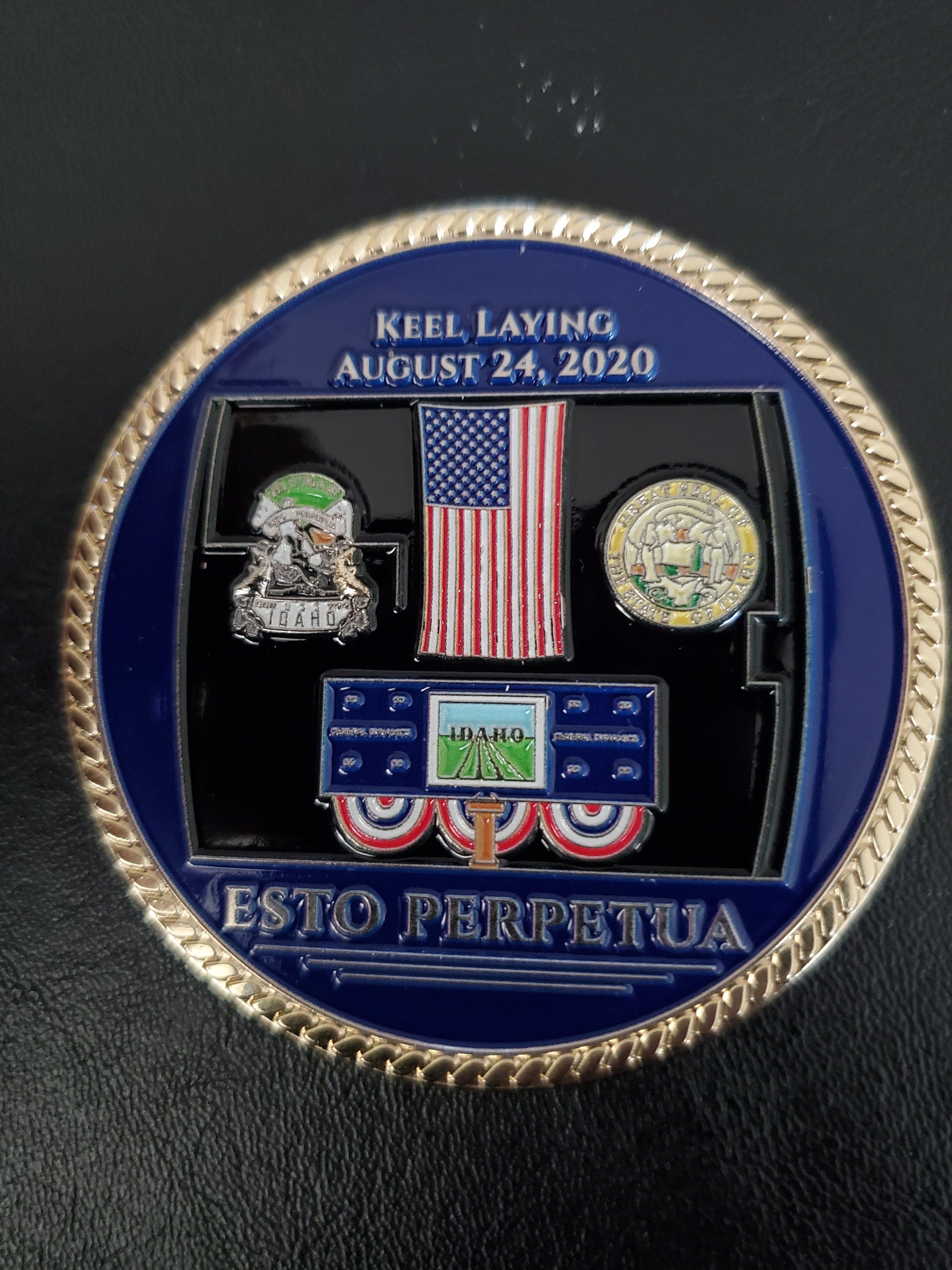 PRE-ORDER - Commerative Coin #1 - KEEL LAYING of the USS IDAHO