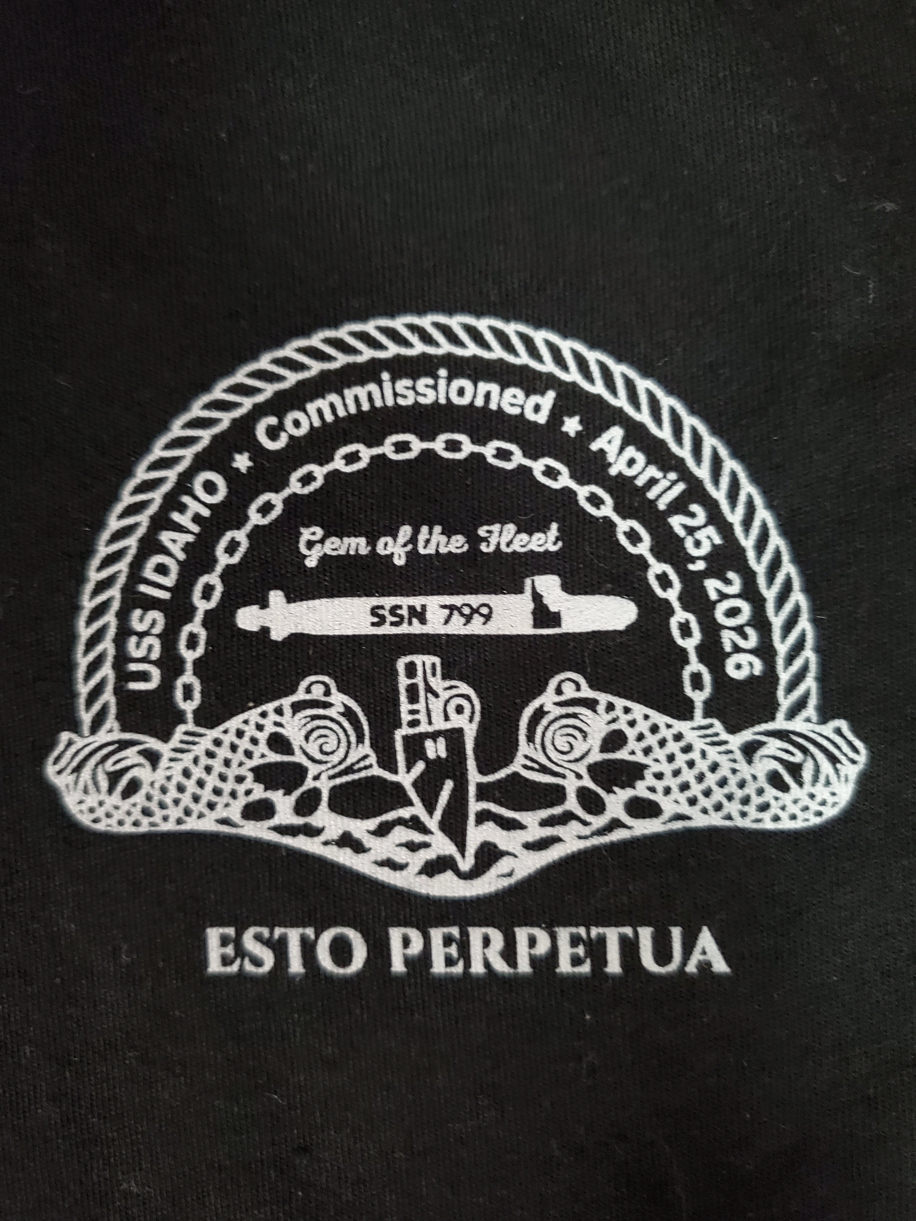Black & White Crest T-shirts