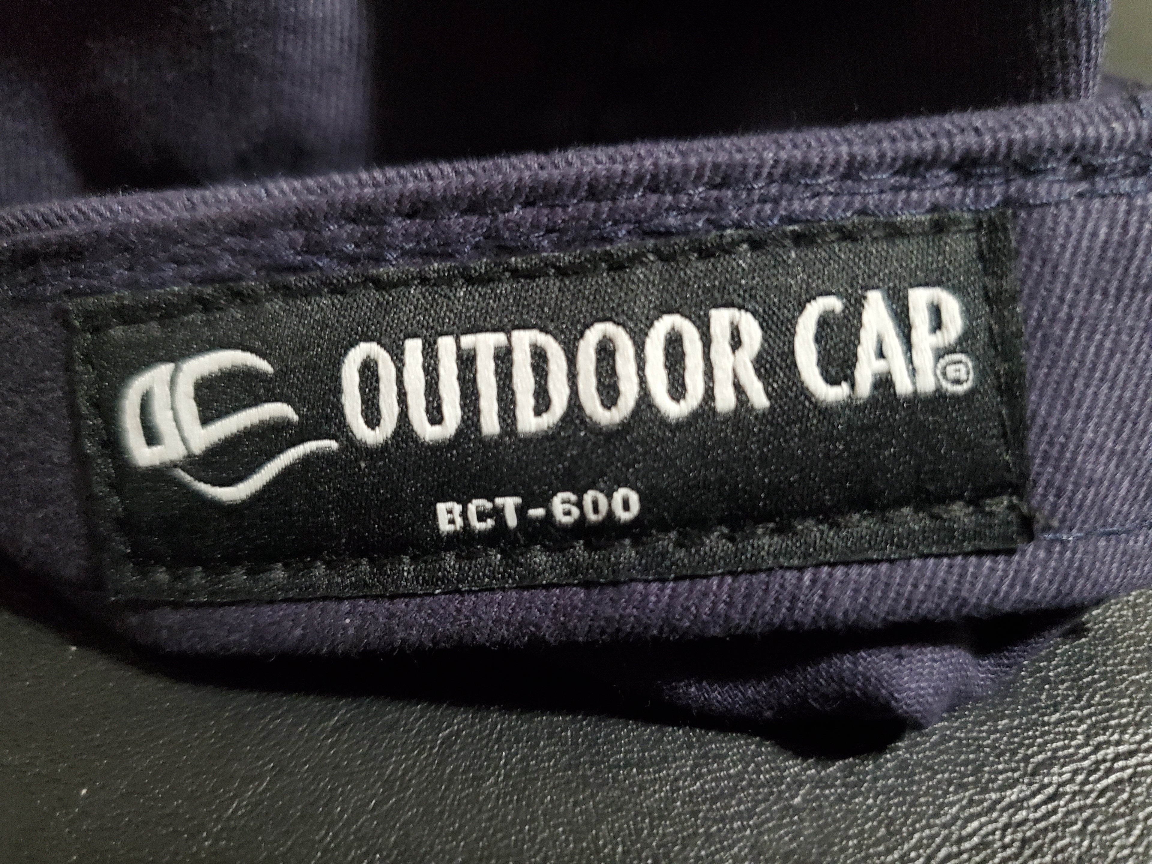 Blue ball caps with Ships Crest