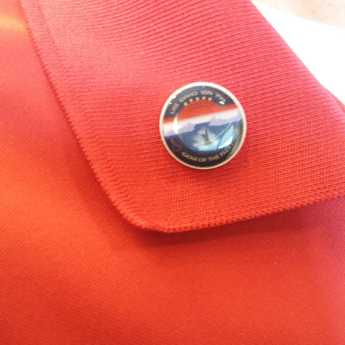 7/8" Commissioning Committee crest pin